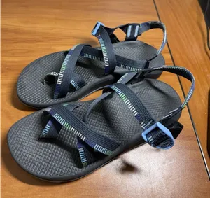 Chacos ZX2 Toe Loop Sandals Womens 10 Black Blue Multi Adjustable Hiking Comfort thumbnail 1