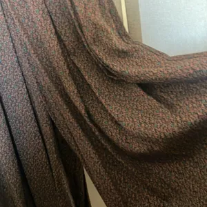 FINAL MARKDOWN AKA New York Brown Maxi Pleated palazzo pants small thumbnail 2