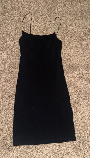 ZARA Mini Dress Black thumbnail 1