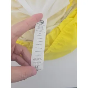 Fabletics Romper Womens Medium Yellow‎ Activewear Racerback Elastic Waist thumbnail 5