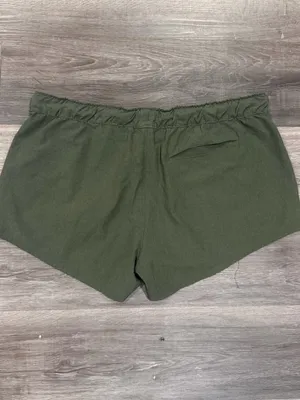 Under Armour Women’s Sage Green Running Shorts Activewear Drawstring Size XL thumbnail 6
