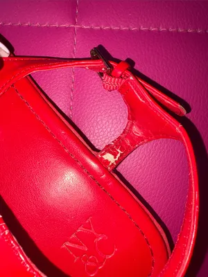 New York & Company Thong Sandals Red Size 7 thumbnail 5
