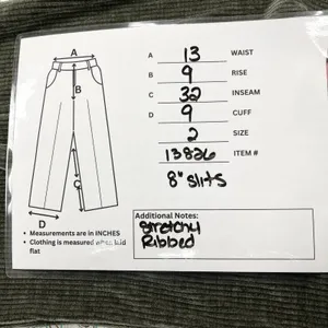 Industry Republic Clothing Womens Ribbed Pants 2 Velvety Cool Girl‎ Street Urban thumbnail 11