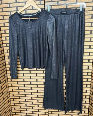 Steve Madden Black Shimmer Pajama Set Size‎ Small thumbnail 1