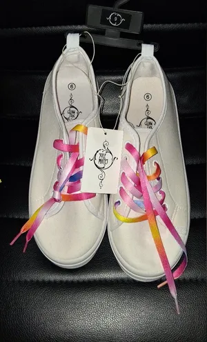 Sole Mates Canvas Sneakers Tie Dye Laces Size 9 thumbnail 1