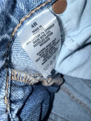 Aeropostale Women's Light Blue Distressed Flare Jeans thumbnail 6