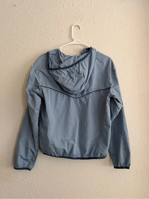 Wrangler Light Blue All-Terrain Jacket with Red Logo thumbnail 3