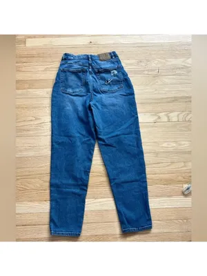 Divided Blue Distressed Jeans Women's thumbnail 2