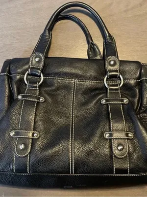 Coldwater Creek Black Handbag Purse thumbnail 5