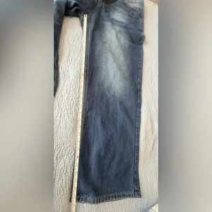 MANFINITI NWOT Dark Blue Wide Leg Jeans thumbnail 9