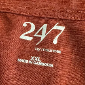 Maurices 24/7 Fairhaven Tee in Cabo Brown Sz XXL thumbnail 6