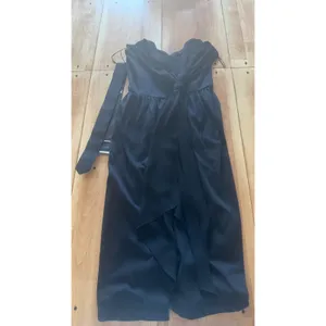 Rosemary Brantley Black Halter Midi Dress with Belt and Pockets Size Large‎ thumbnail 7
