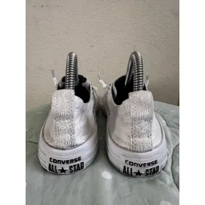 Converse All Star Shoreline Sneakers White Low Top Lace Up Textile Womens US 8 thumbnail 9
