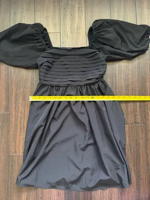 Amazon Black Midi Dress thumbnail 6