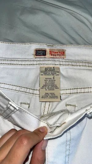 Faded Glory Vintage Bootcut Low Waisted Jeans thumbnail 3