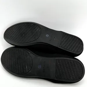 Rothy's The Loafer Slip On Ballet Flat Shoes Lightweight Knit Black Solid 9 thumbnail 7
