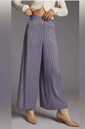 Anthropologie Maeve Wide-Leg Pants 2 thumbnail 3