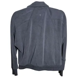 Lululemon Women's Size 8 Black Softstreme Full Zip Jacket thumbnail 5