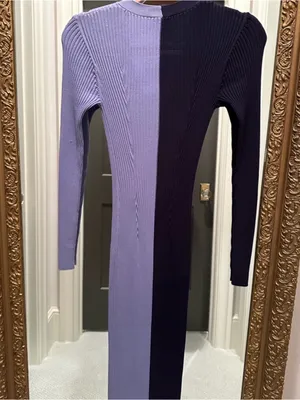 Staud Colorblock Midi Dress thumbnail 4