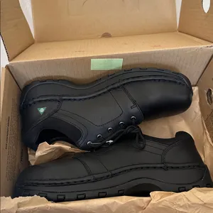 NEW RED WING Women's Black Steel Toe Work Slip‎ Resistant Oxfords size 9 thumbnail 3