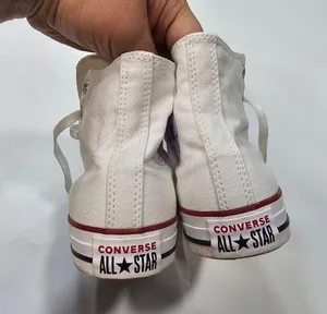 Converse Chuck Taylor All Star Hi Sneaker in Optical White thumbnail 8