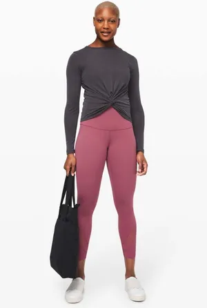 Lululemon Crescent Long Sleeve *Cupro Rib Intergalactic 6 thumbnail 7