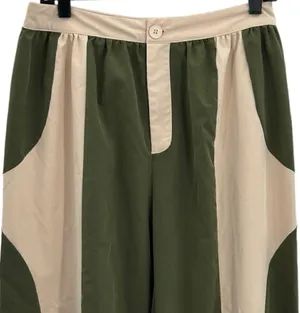 Cider Woven Patchy Jogger Pant Cream Green Size Large0 thumbnail 2