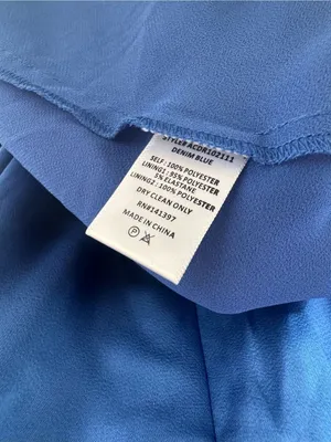 ASTR the Label Cannes Blue Satin Corset Maxi Dress Medium Wedding Guest Bustier thumbnail 11
