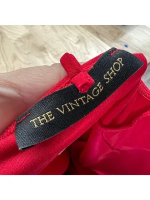 the Vintage Shop Red Plunge Cutout Bodycon Mini Dress Size Small Baddie Clubwear thumbnail 9
