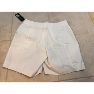 Lauren Active Ralph‎ Lauren Womens White Logo Stretch Golf Shorts Size 6 NEW thumbnail 5