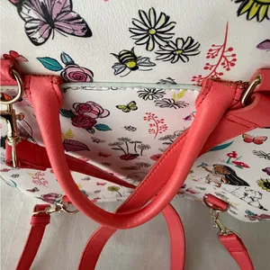 Disney Animators Collection Backpack Floral Princess Disney Store Exclusive(B154 thumbnail 10