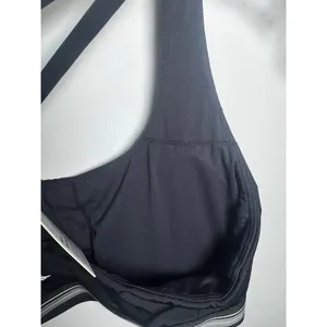 Halara Black Crisscross Sports Bra Women’s Athletic Workout Crop Top Small NWT thumbnail 8