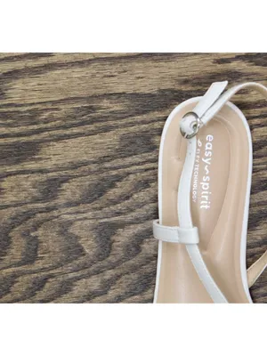 NWT Easy Spirit Glenni Block Heel Strappy Sandals SEGLENNI White Leather 9.5W thumbnail 10
