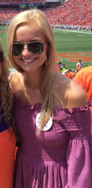 Lavender Smocked Romper thumbnail 2