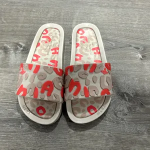 Melissa x Vivienne Westwood Rubber Printed Slides Size 7 thumbnail 2