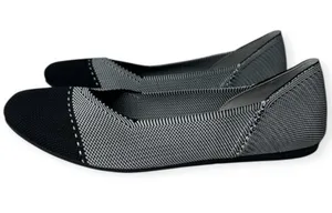 Bacia Flats Shoes Women Knit Ballet Flat Slip on Comfort Washable Dress Shoes thumbnail 1