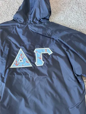 Delta Gamma Rain Charles River Apparel Jacket thumbnail 3