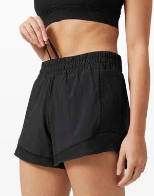 Lululemon Hotty Hot 4" High-Rise mesh thumbnail 1