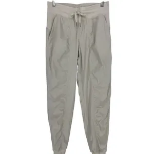 Lululemon Dance Studio Mid-Rise Lined‎ Jogger Raw Linen Size 8 thumbnail 3