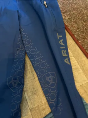 Ariat Performance Riding Tights - Deep Blue thumbnail 5