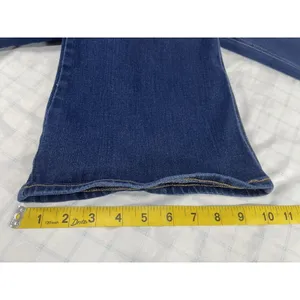 Old Navy Women’s WOW Flare High-Rise Blue Denim Flared Jeans Size 12 thumbnail 3