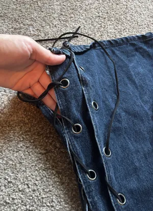 Super down lace up pants thumbnail 6