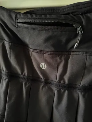 Lululemon Pace Setter Skirt Black thumbnail 4