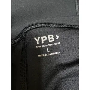 YPB Black Pleated Casual Activewear Mini Skater Tennis Flare A-Line Skirt Size L thumbnail 5