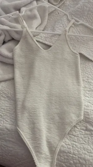 Free People Bodysuit White thumbnail 1