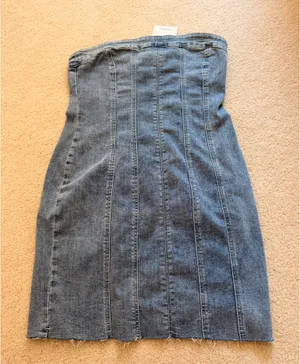 Princess Polly Denim Dress Mini Houser thumbnail 1