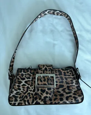 Amazon Leopard print shoulder bag thumbnail 1