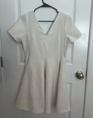 Vintage Karlie White Dress thumbnail 1