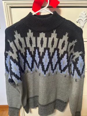 Winter sweater Gray Size M thumbnail 1