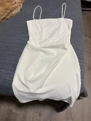 Windsor Dress Mini Homecoming white thumbnail 1